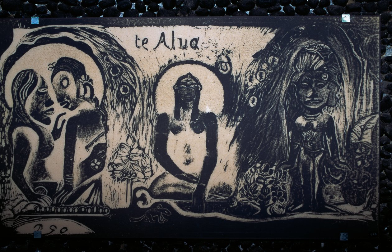Te Atua (Os Deuses) de Paul Gauguin
