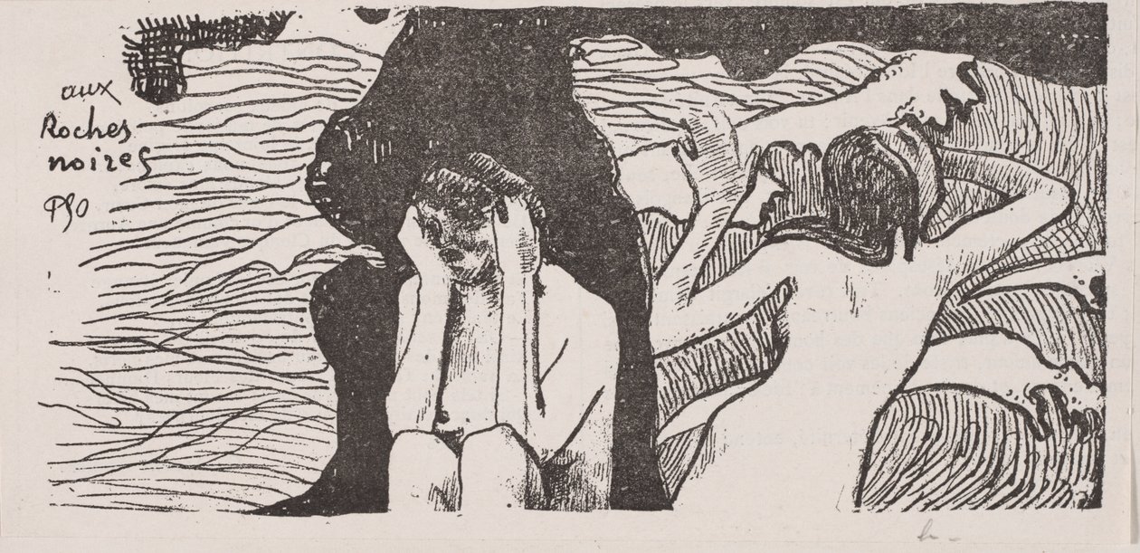 As Rochas Negras de Paul Gauguin