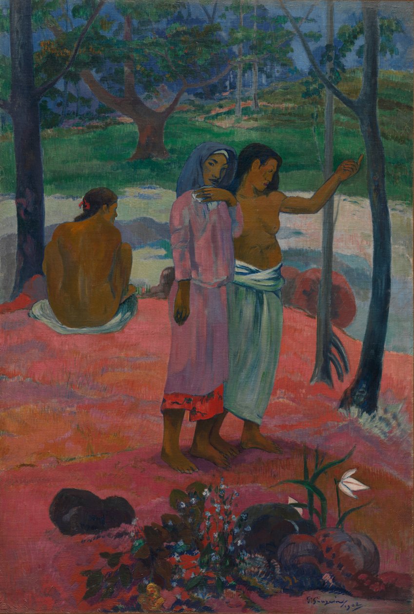 A chamada, 1902. de Paul Gauguin