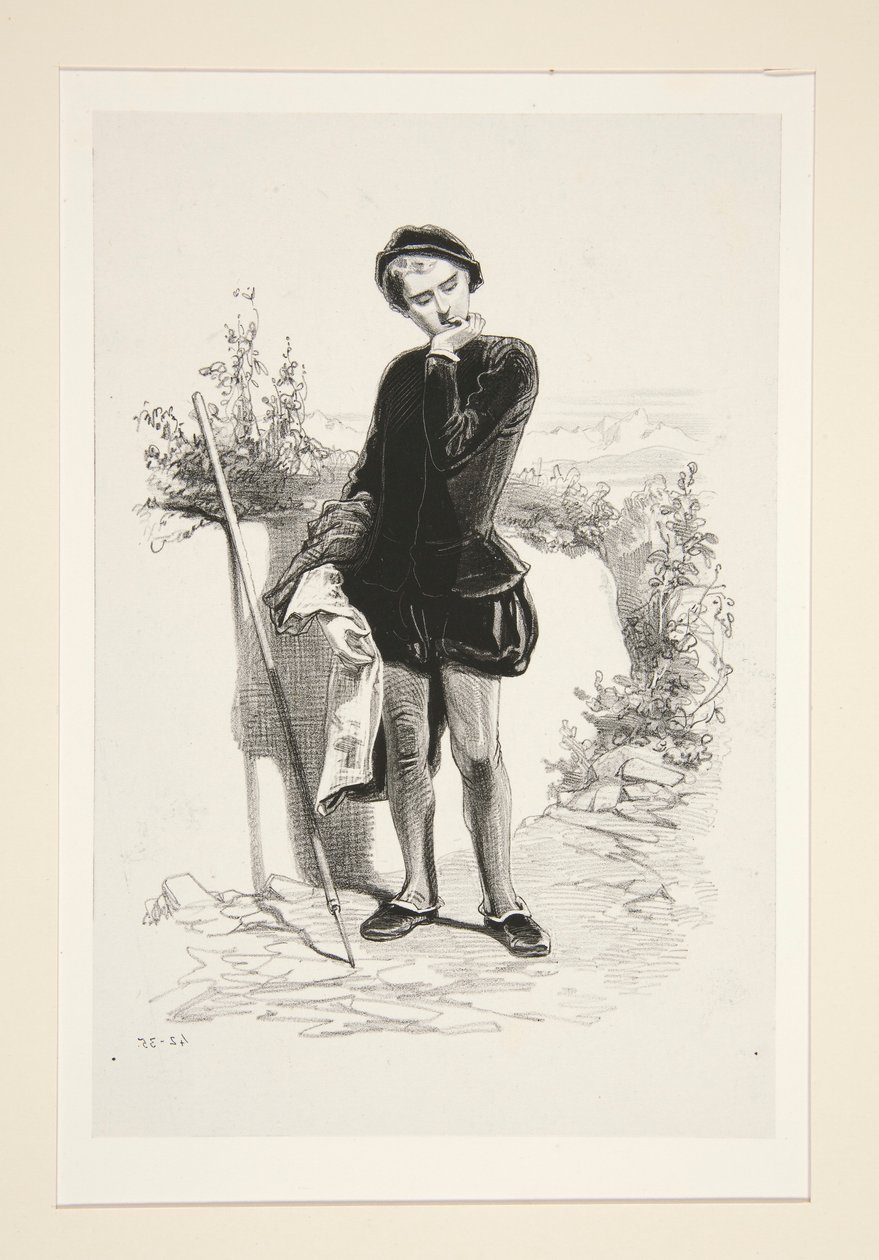 CRIANÇA HENRIQUE IV. de Paul Gavarni