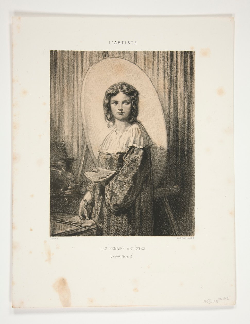 Les Femmes Artists/ Mistress Diana S de Paul Gavarni