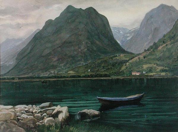 Paisagem Norueguesa de Paul Gerhard Rosen