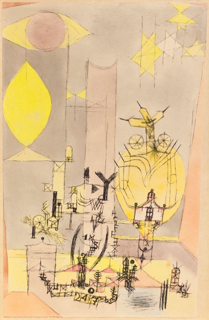 Japonês Americano de Paul Klee