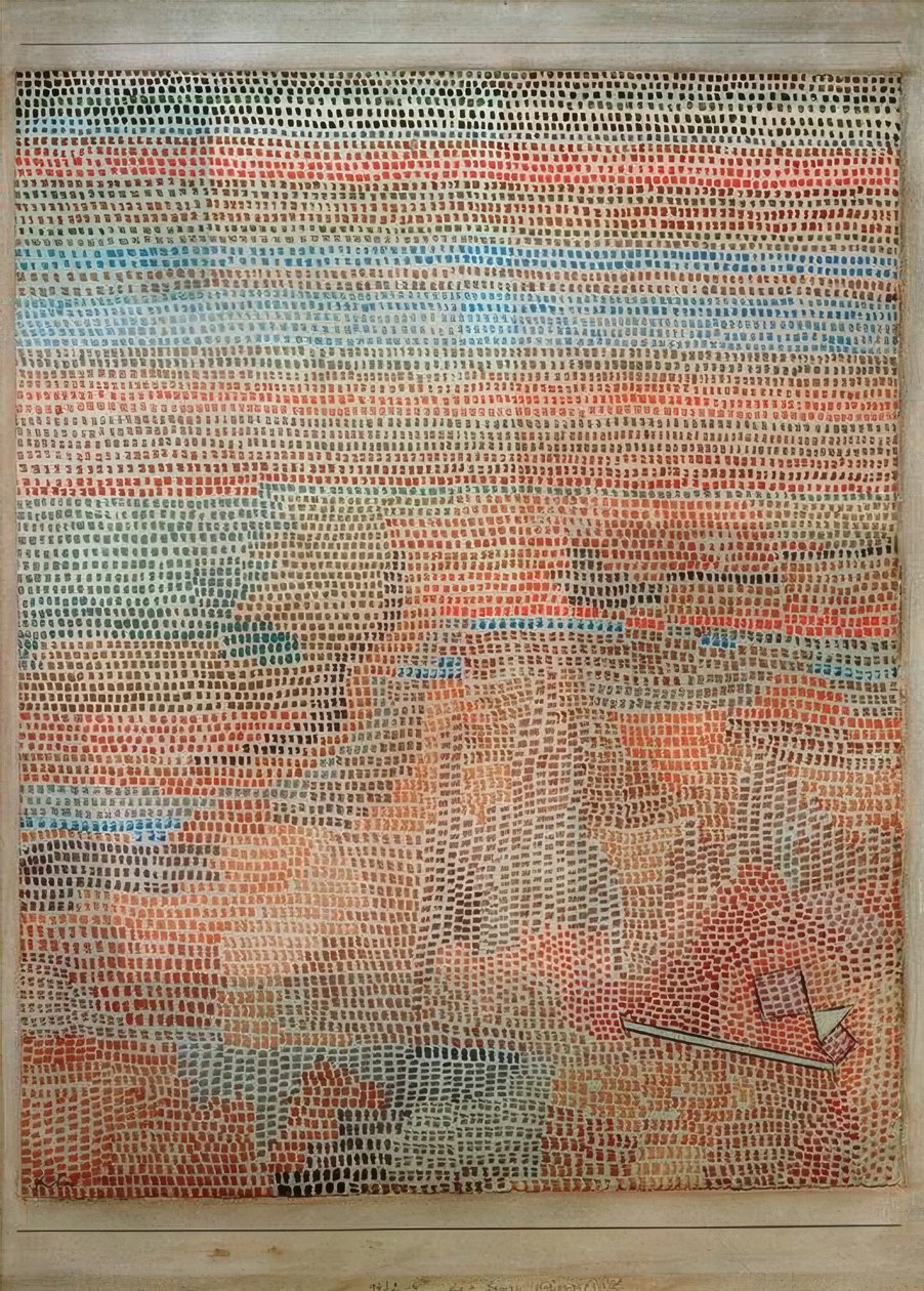 A coisa toda amanhecendo de Paul Klee