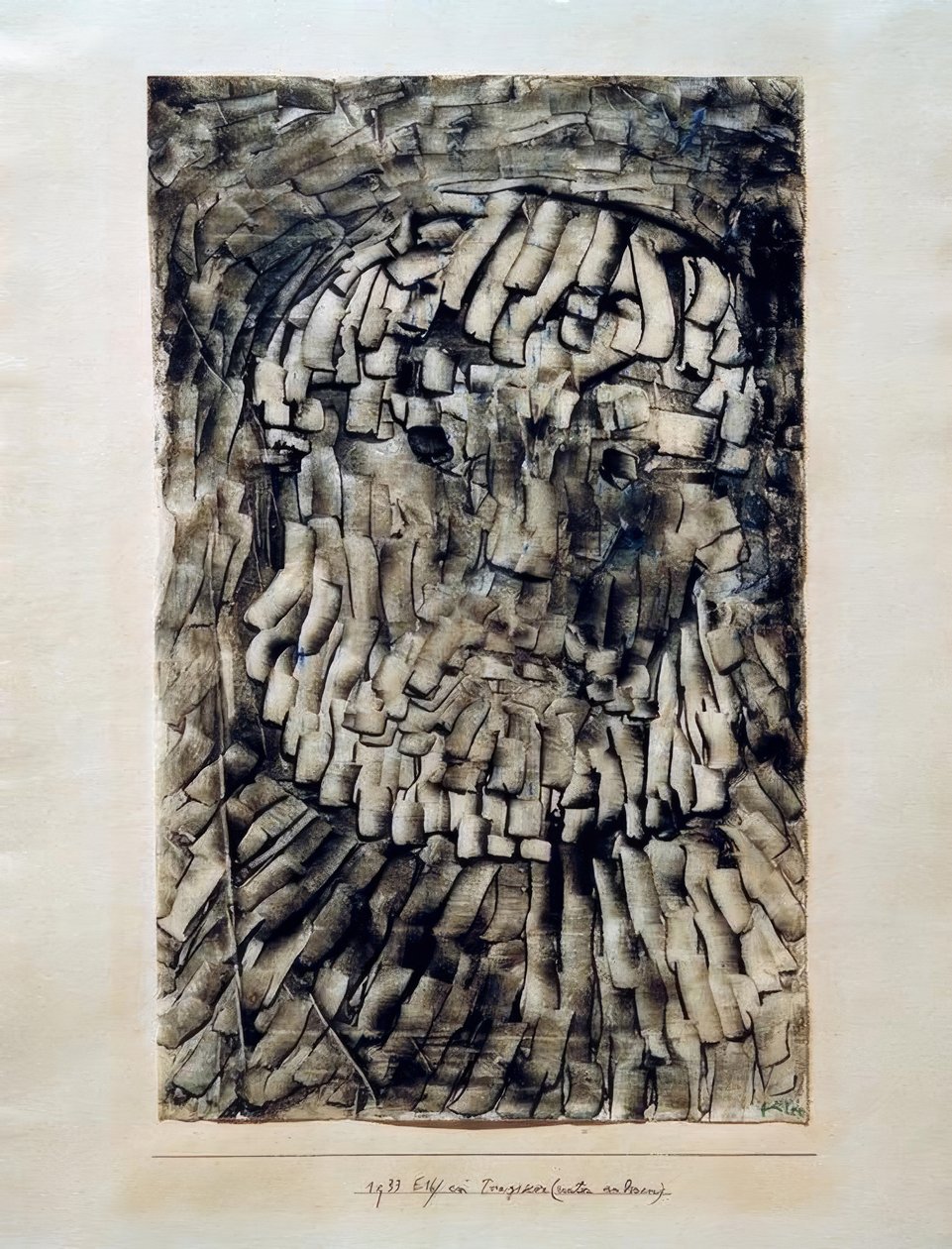 Um Tragigker (entre outros) de Paul Klee