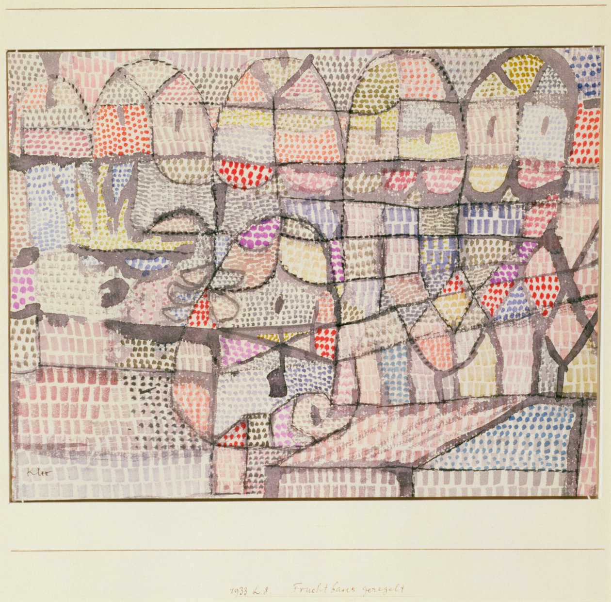 Poço fértil Encomendado de Paul Klee