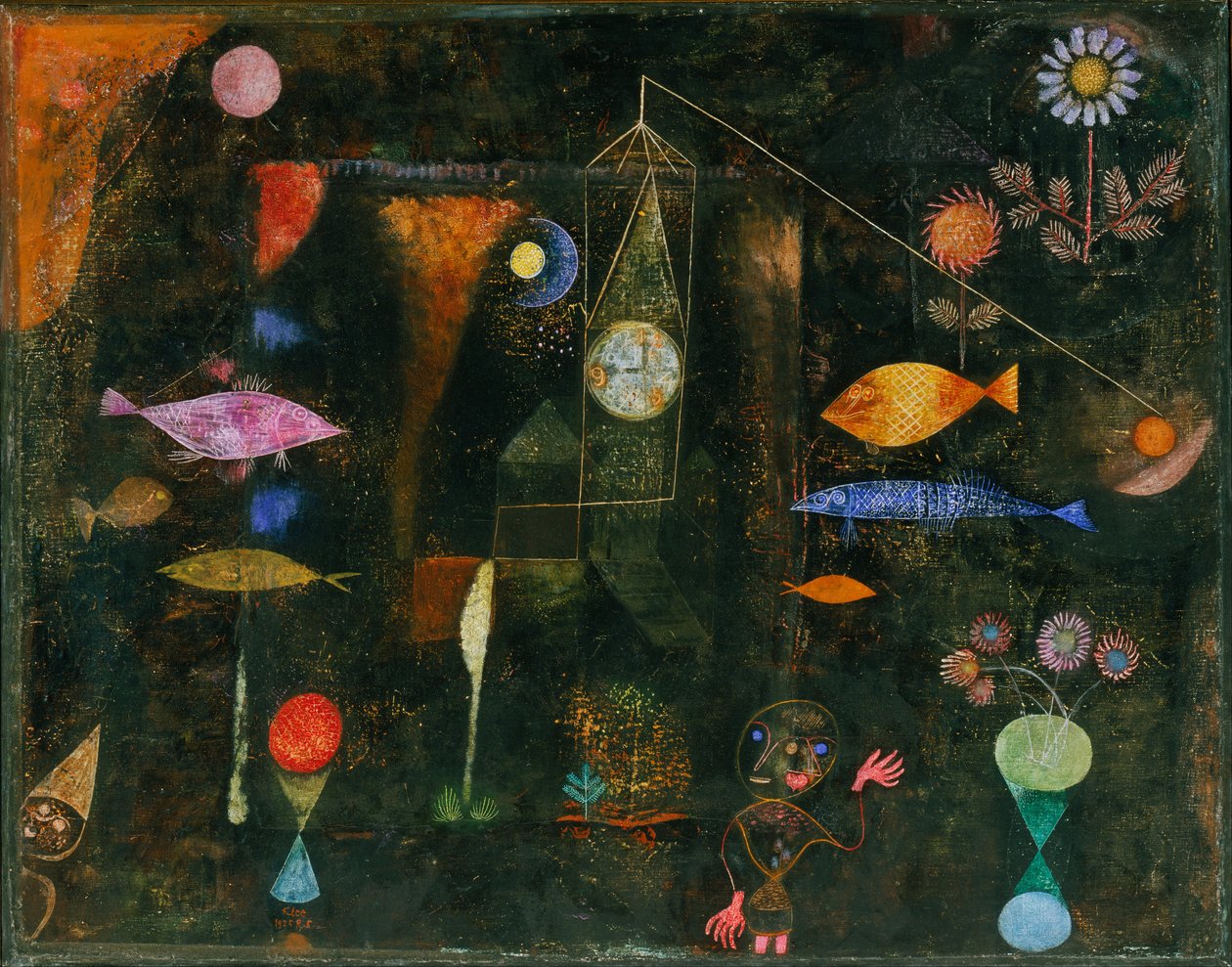 Magia de peixe de Paul Klee