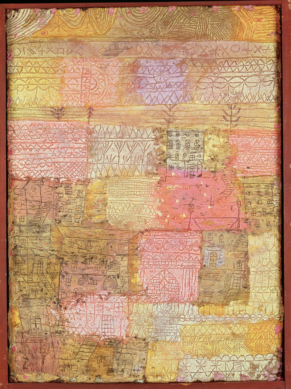 Bairro residencial florentino de Paul Klee