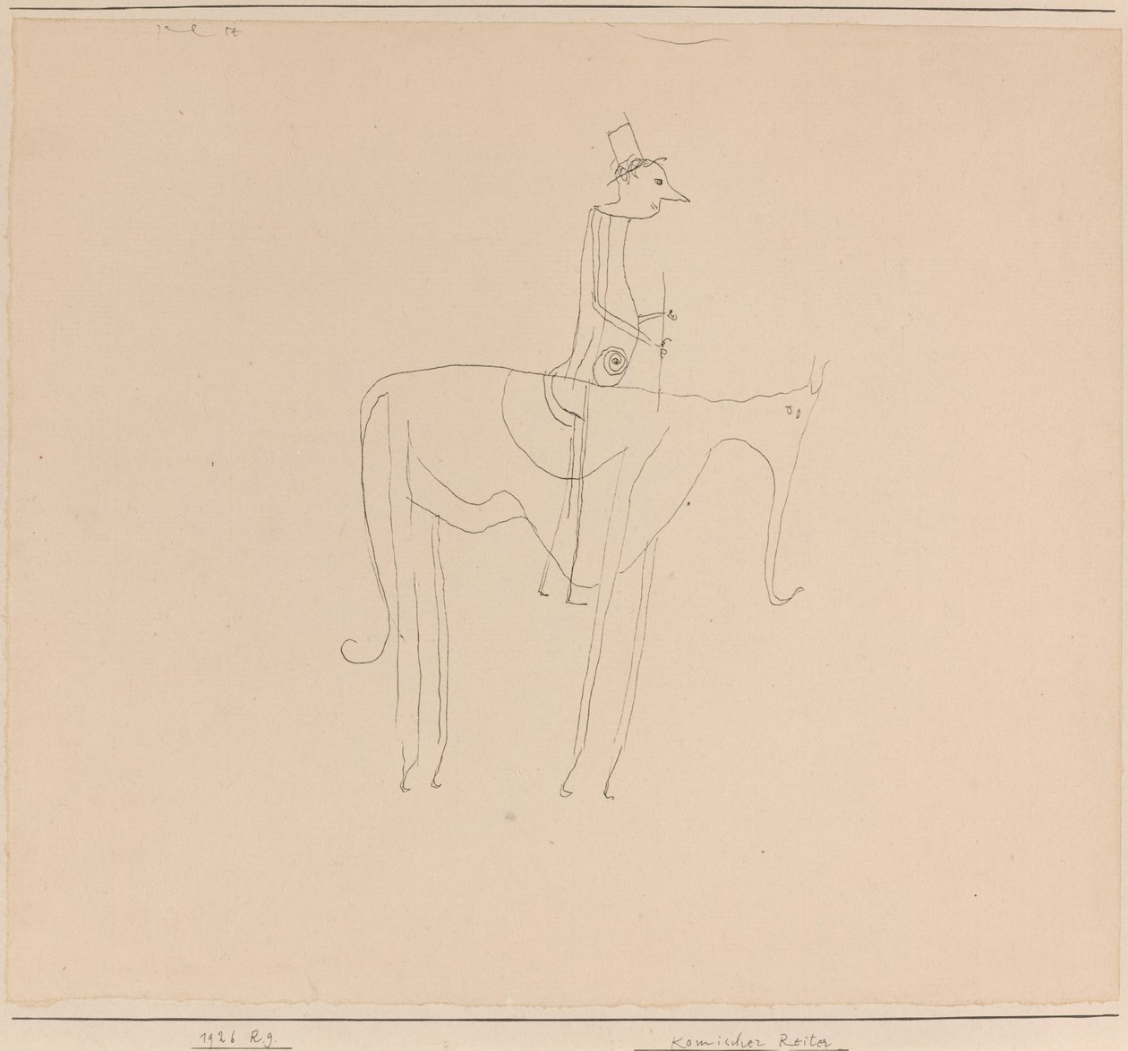 Cavaleiro de Quadrinhos de Paul Klee