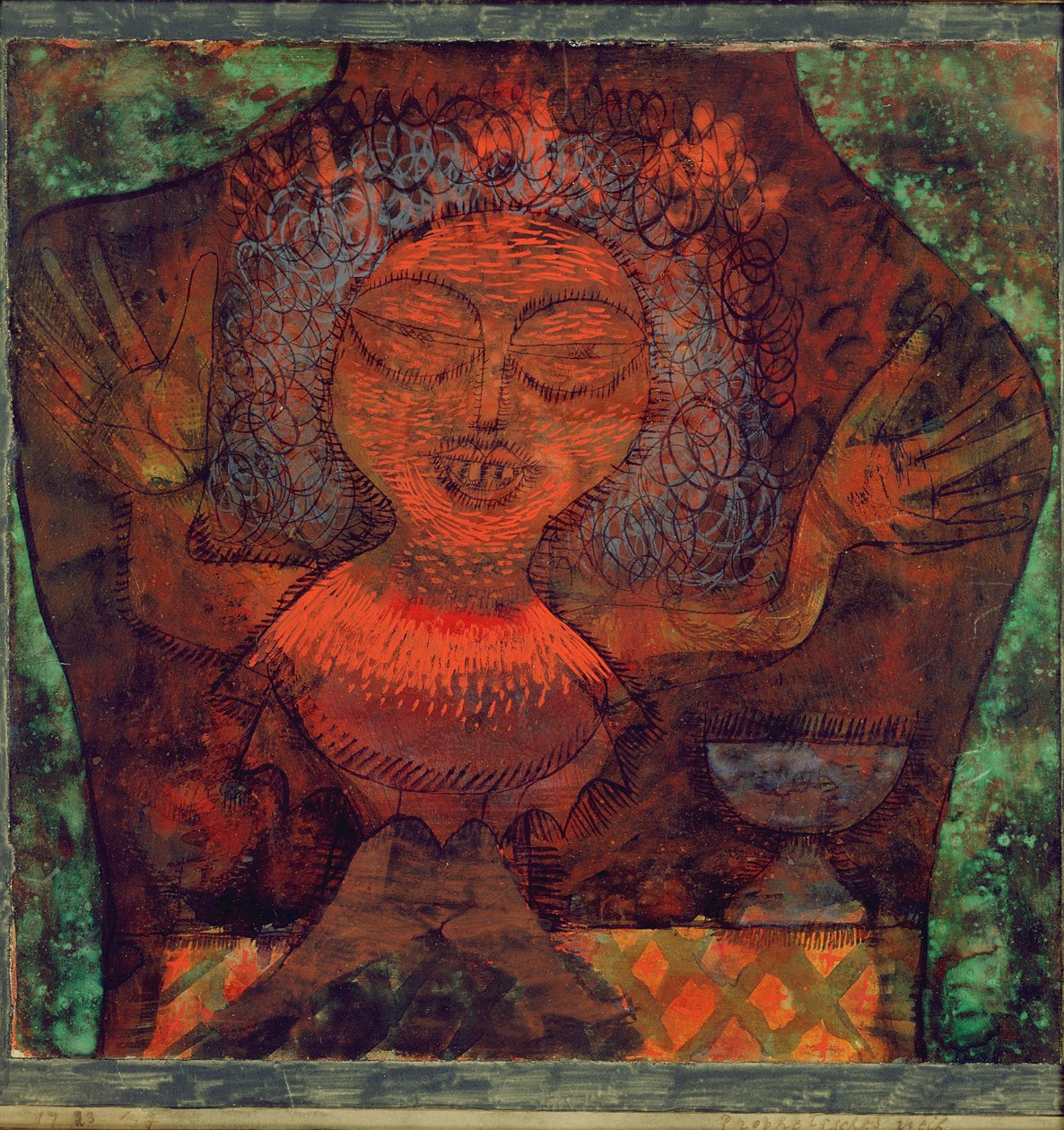Mulher profética de Paul Klee