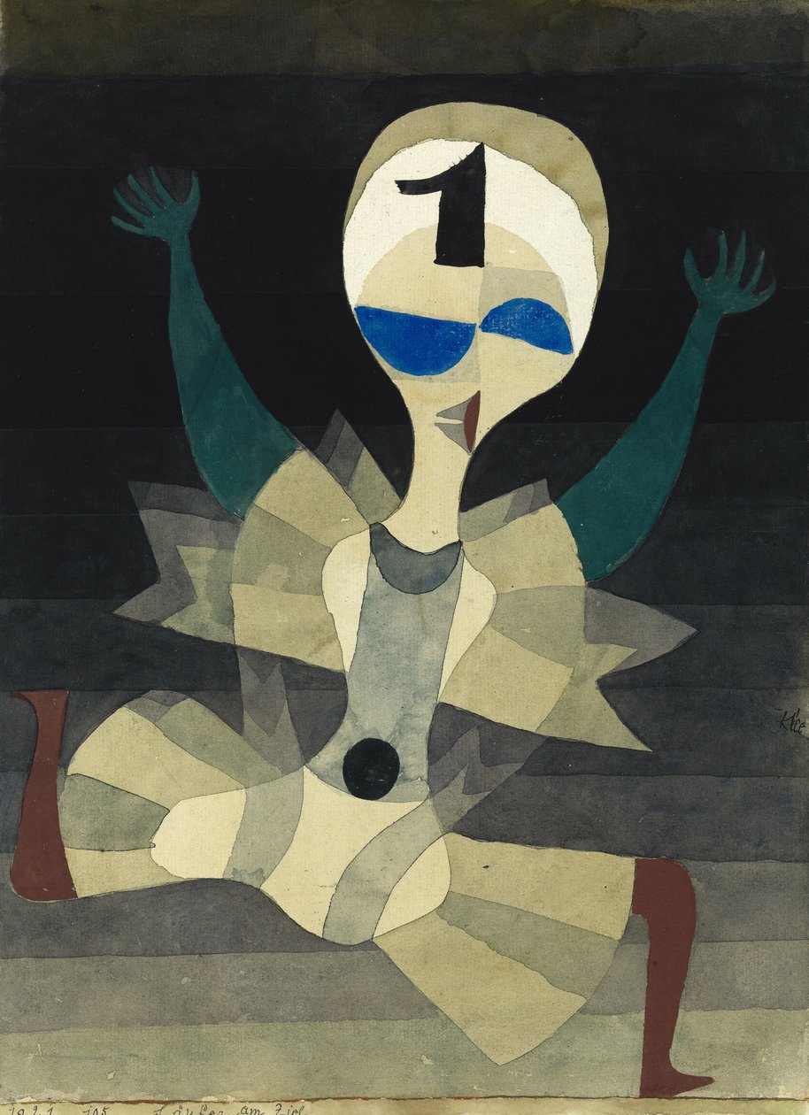 Corredor na Goal, 1921. de Paul Klee