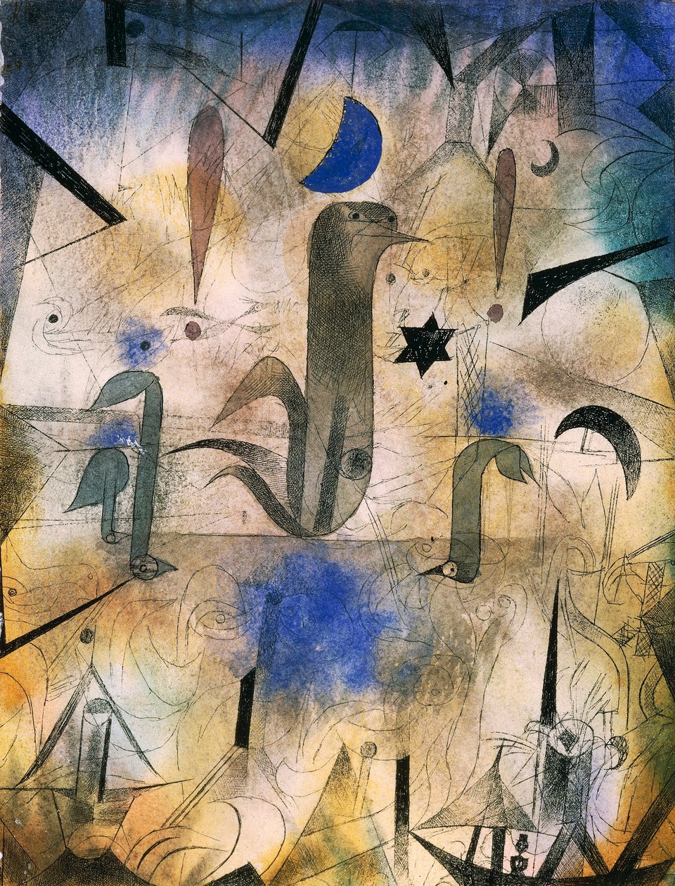 Sirenes de navios de Paul Klee