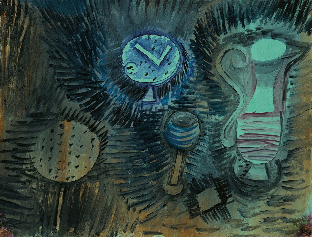 Natureza morta, 1924. de Paul Klee