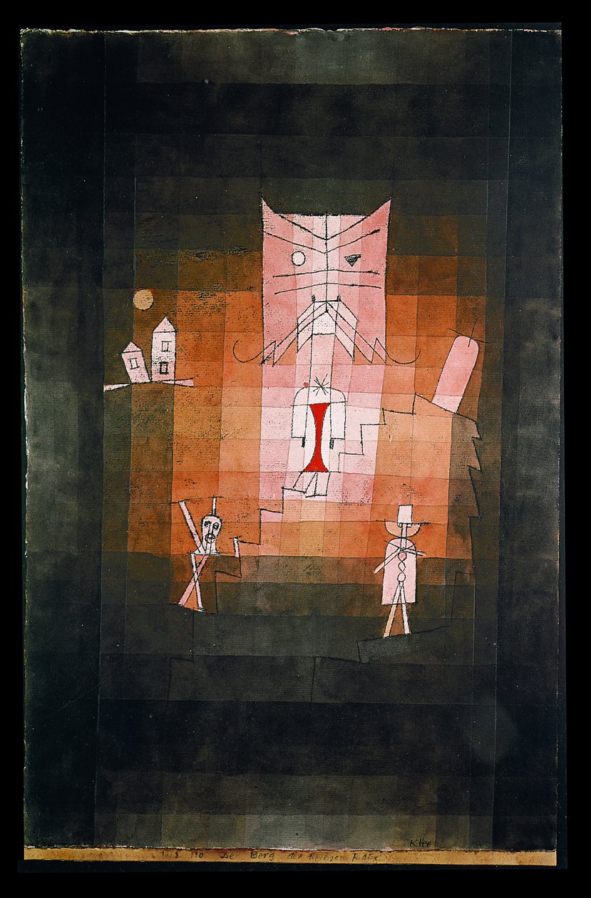 A Montanha do Gato Sagrado de Paul Klee