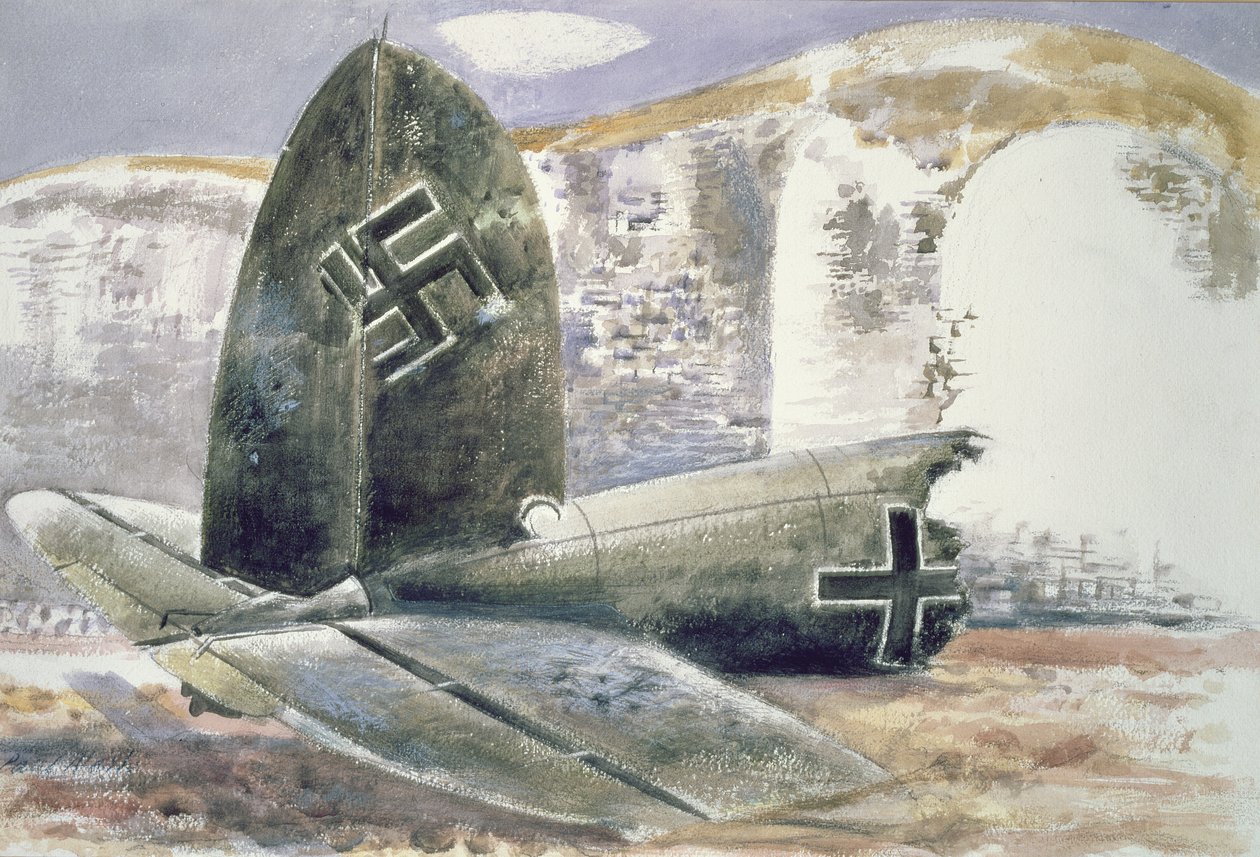 Debaixo do Penhasco de Paul Nash