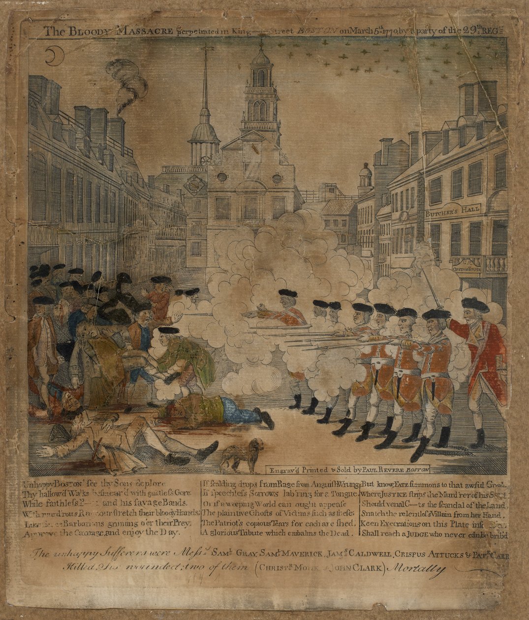 O Massacre Sangrento de Paul Revere