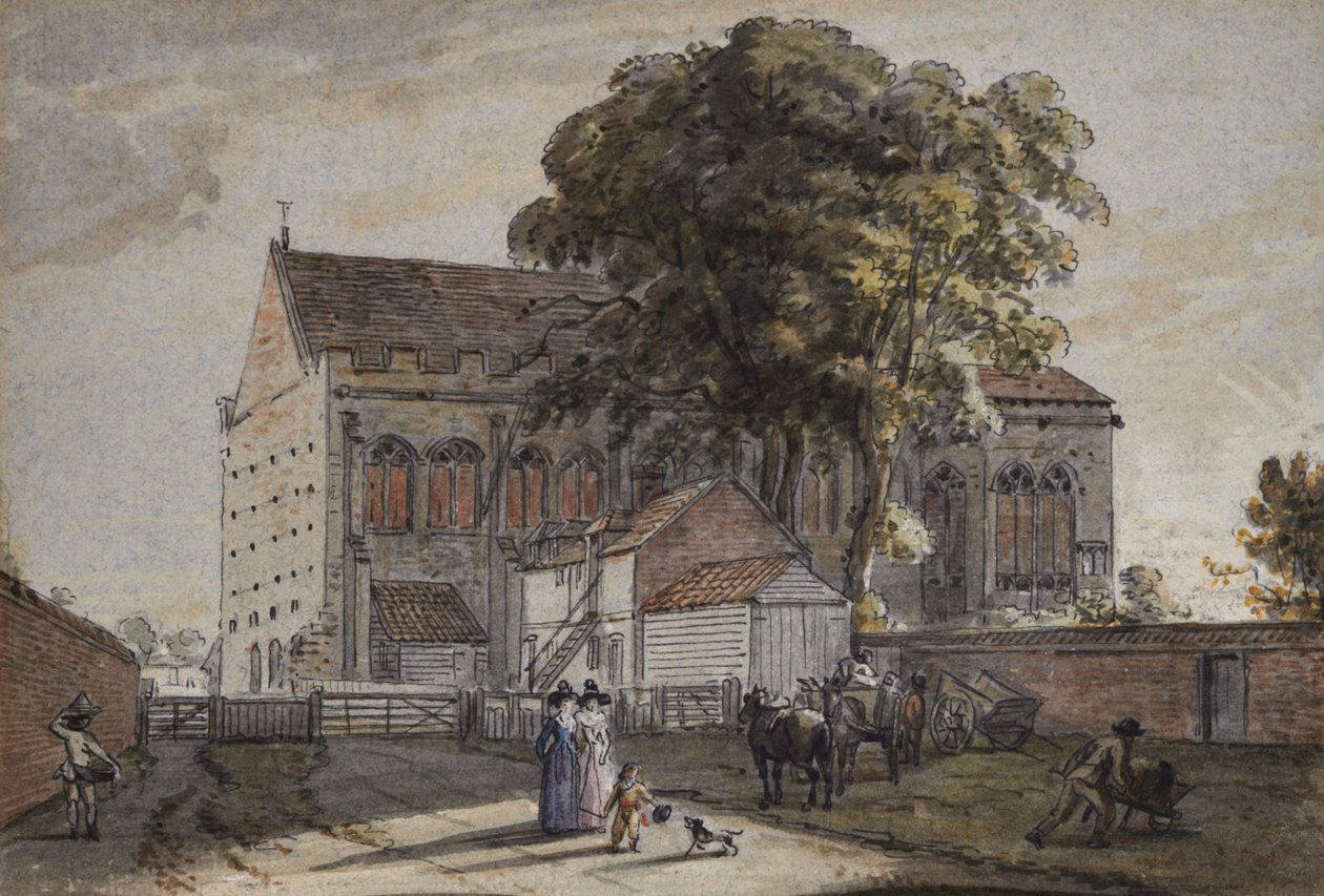 Palácio de Eltham, Kent de Paul Sandby Munn