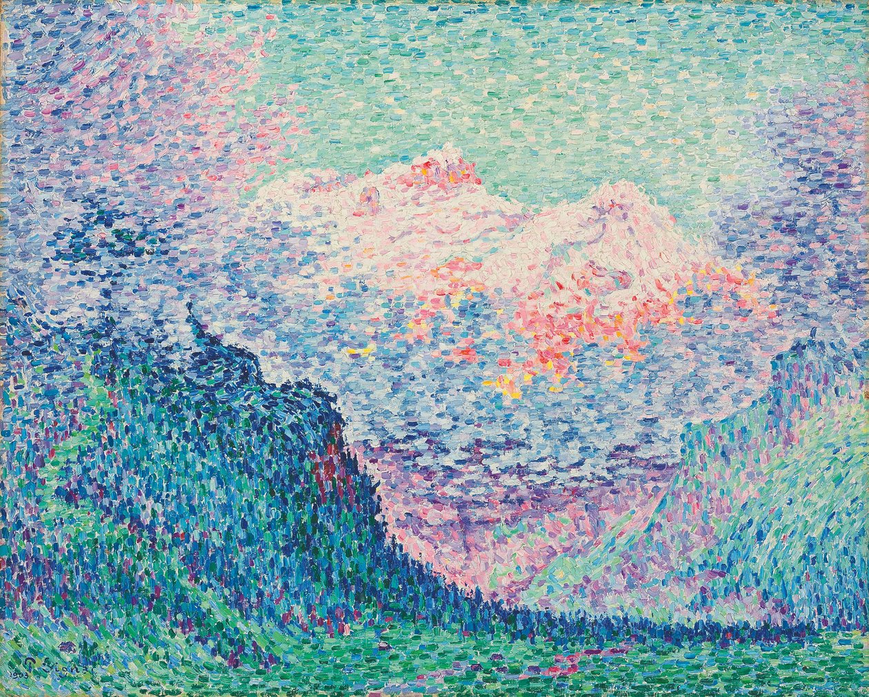Les Diablerets de Paul Signac