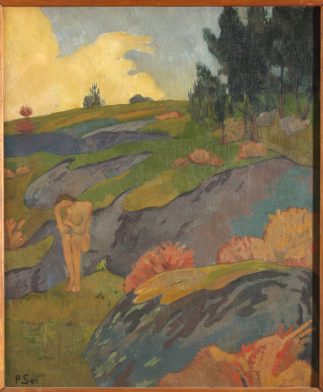 Eva bretã ou melancolia de Paul Sérusier
