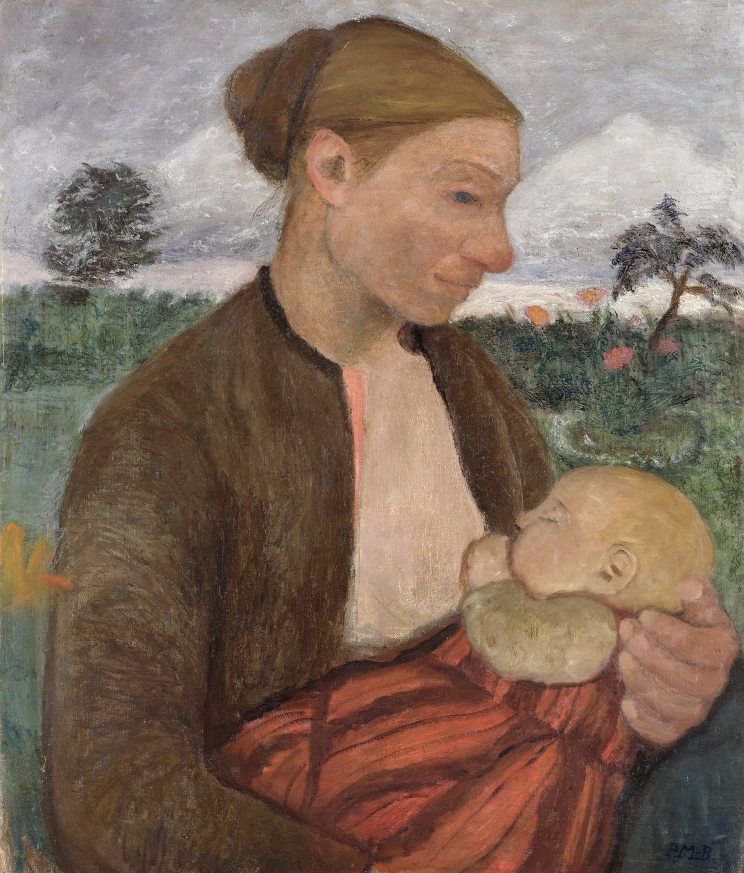 Mãe e filho de Paula Modersohn Becker
