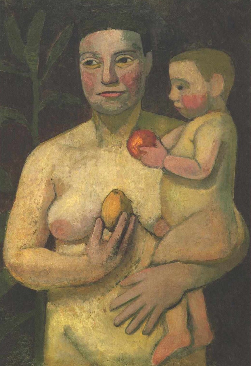 Mãe e filho de Paula Modersohn Becker