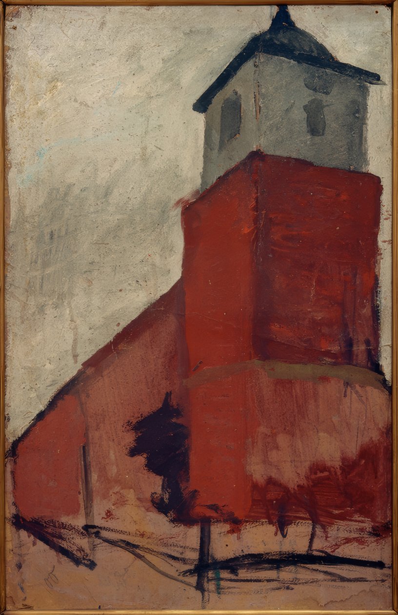 Igreja em Worpswede de Paula Modersohn Becker