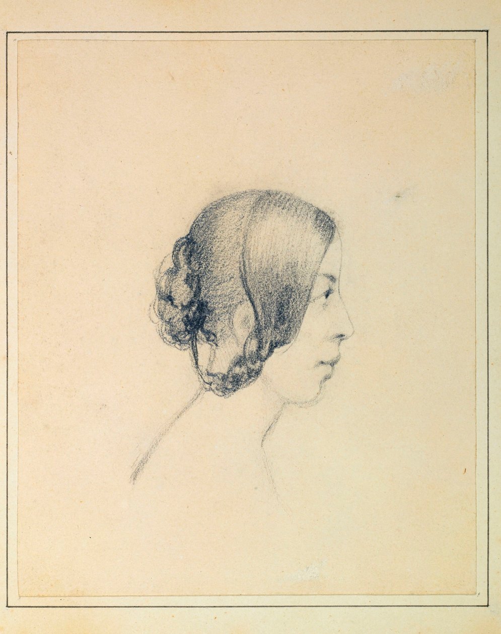 Auto-retrato. de Pauline Viardot García