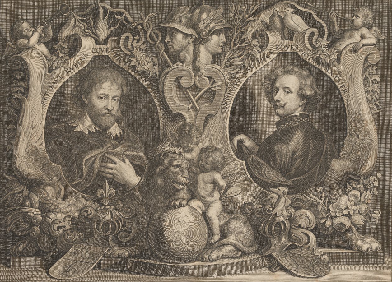 Anthony Van Dyck e Peter Paul Rubens, Knight Rider de Paulus Pontius