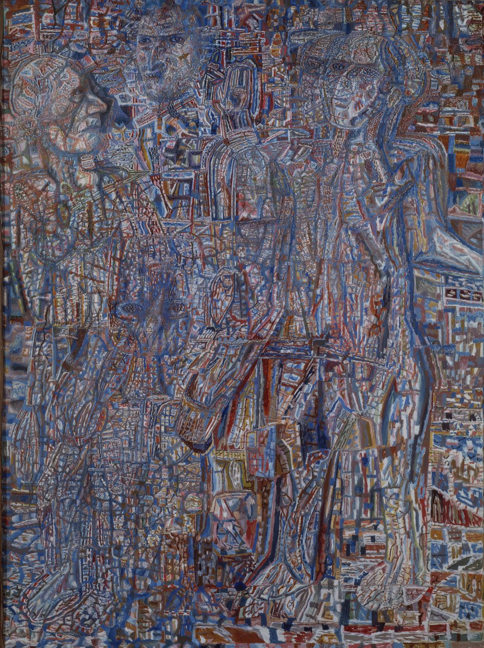 Pessoas, 1930 de Pavel Nikolayevich Filonov