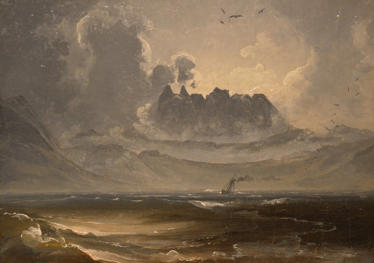 Cordilheira Trolltindene de Peder Balke