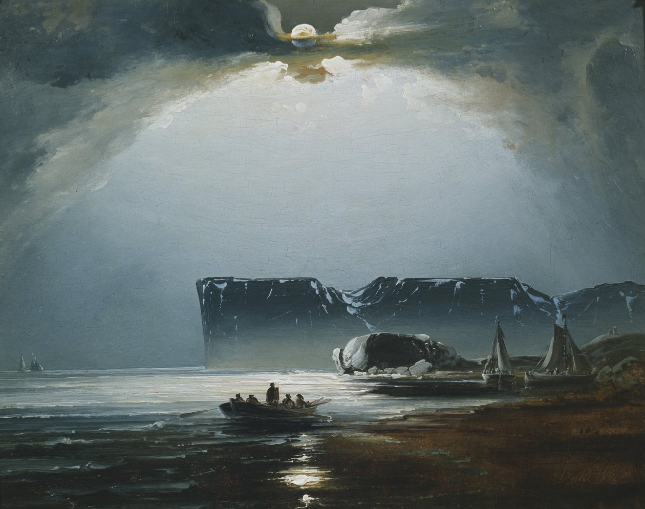 Cabo Norte (óleo sobre tela) de Peder Balke
