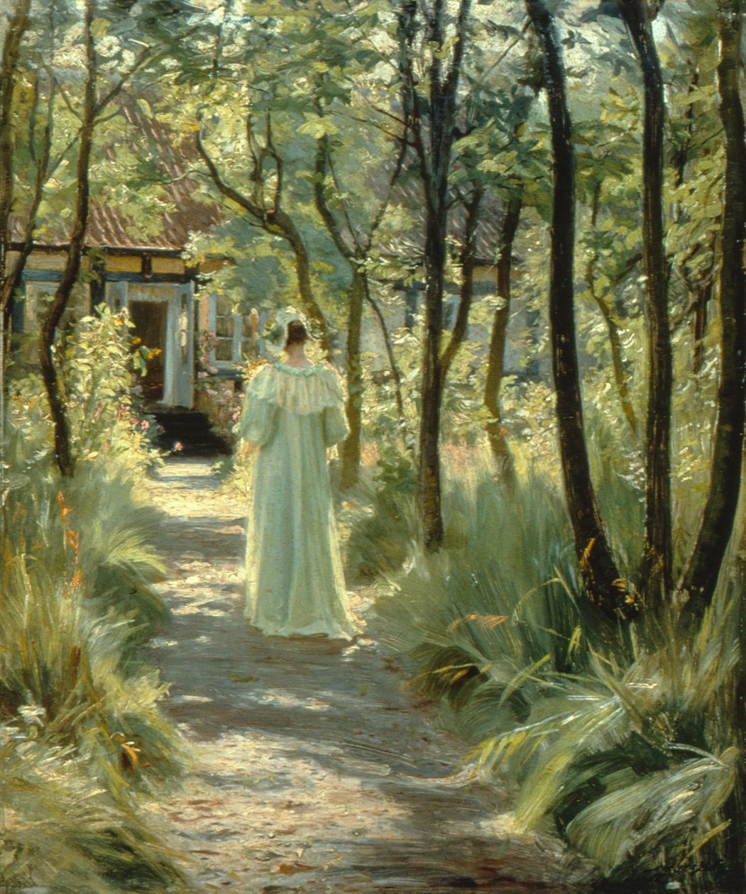Marie in the Garden de Peder Severin Krøyer
