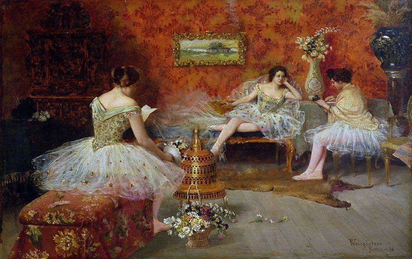Dançarinos de Pedro Weingärtner