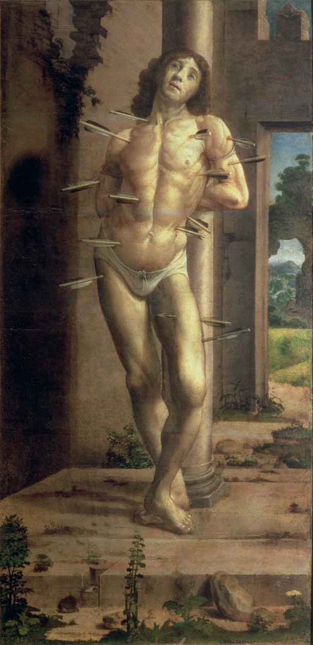 São Sebastião (painel) de Pedro Berruguete