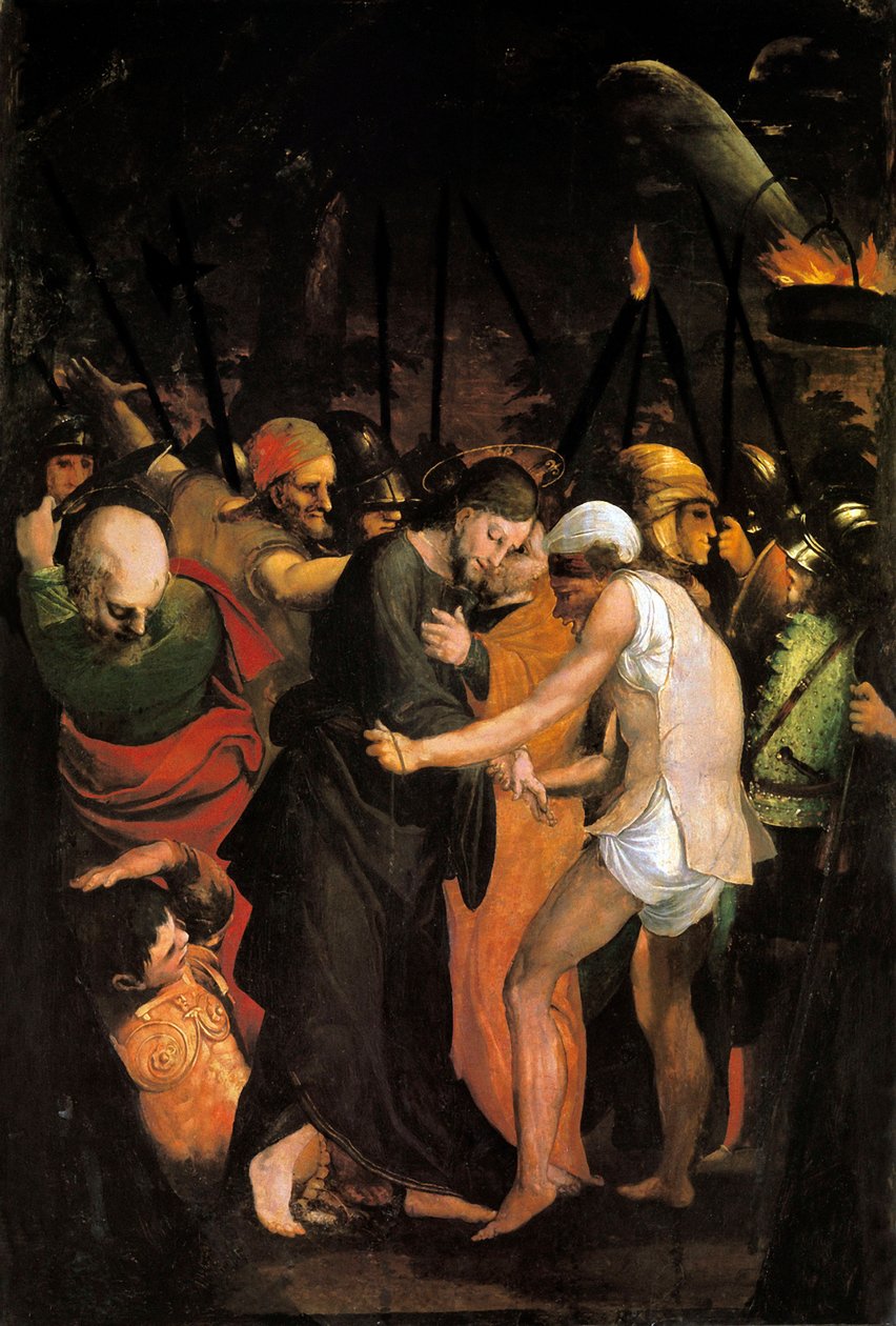 A Prisão de Jesus Cristo de Pedro Machuca