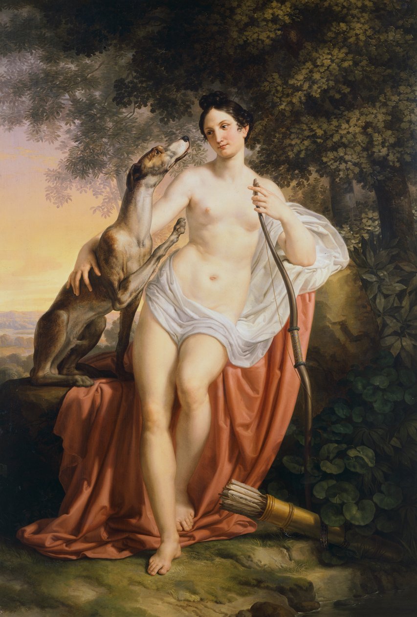 Diana Huntress de Pelagio Palagi
