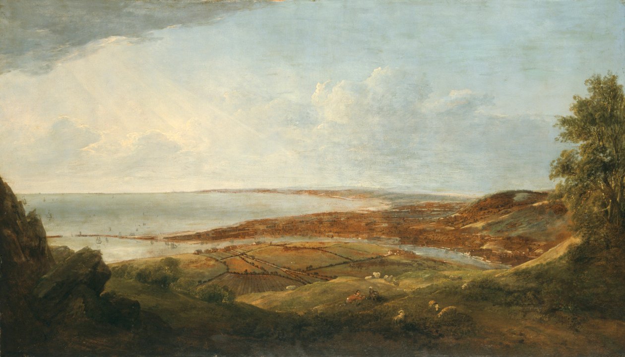 Swansea, c1830. de Penry Williams