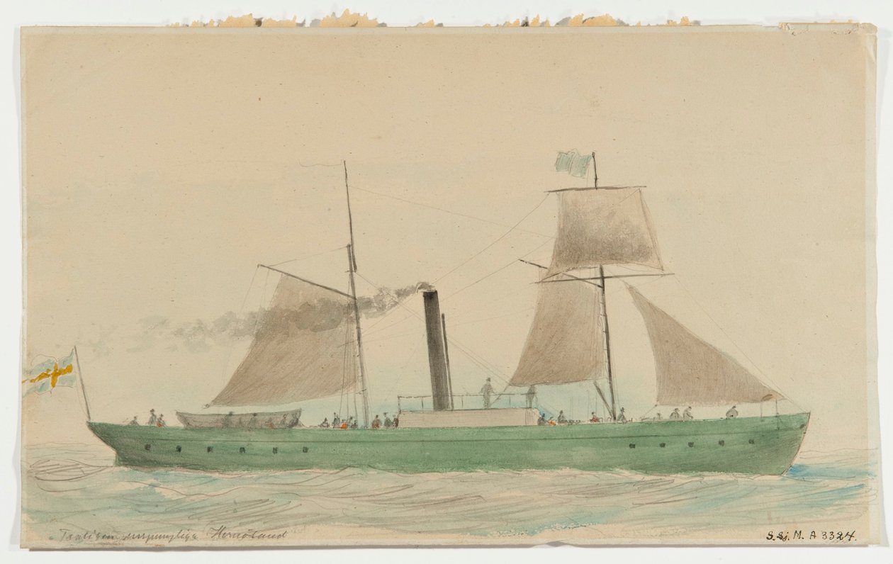 Angfartyget HERNOSAND de Per Wilhelm Cedergren