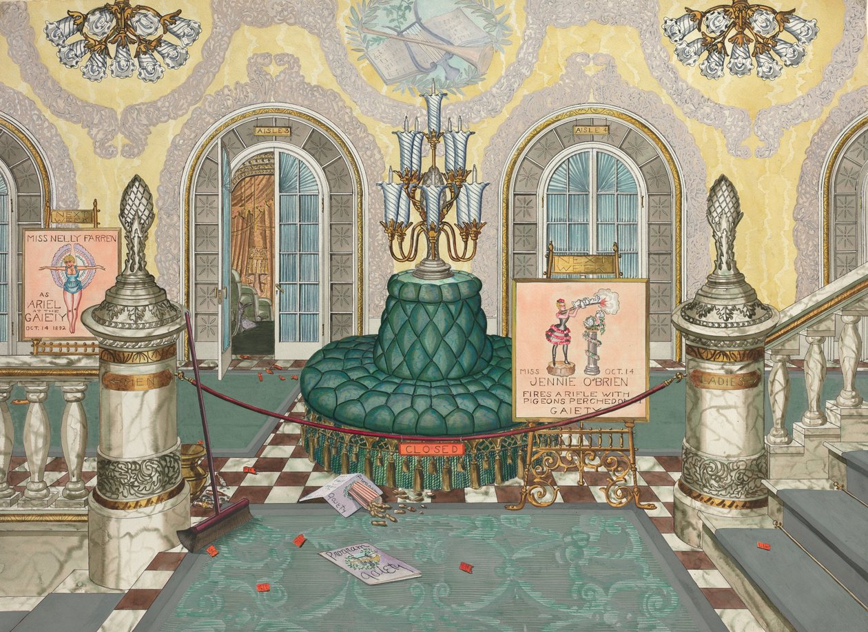 Hall do Teatro, 19351942. de Perkins Harnly
