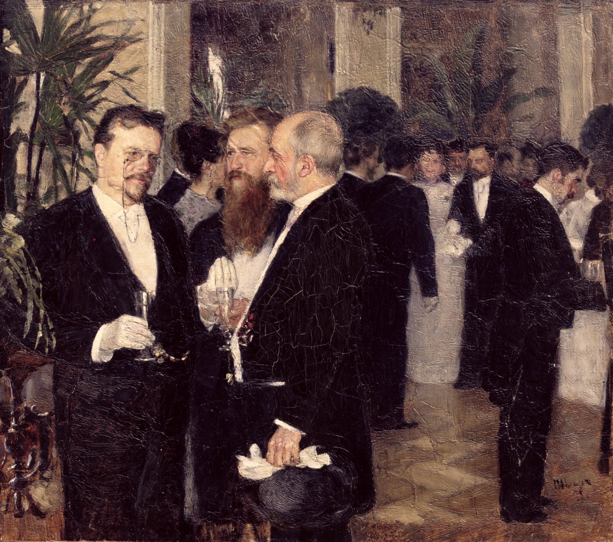 Na bola, 1900 de Peter Alexandrovich Nilus