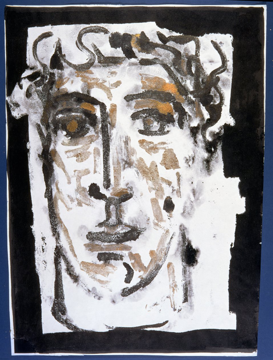 Head, 1992 (monoprint) de Peter Davidson