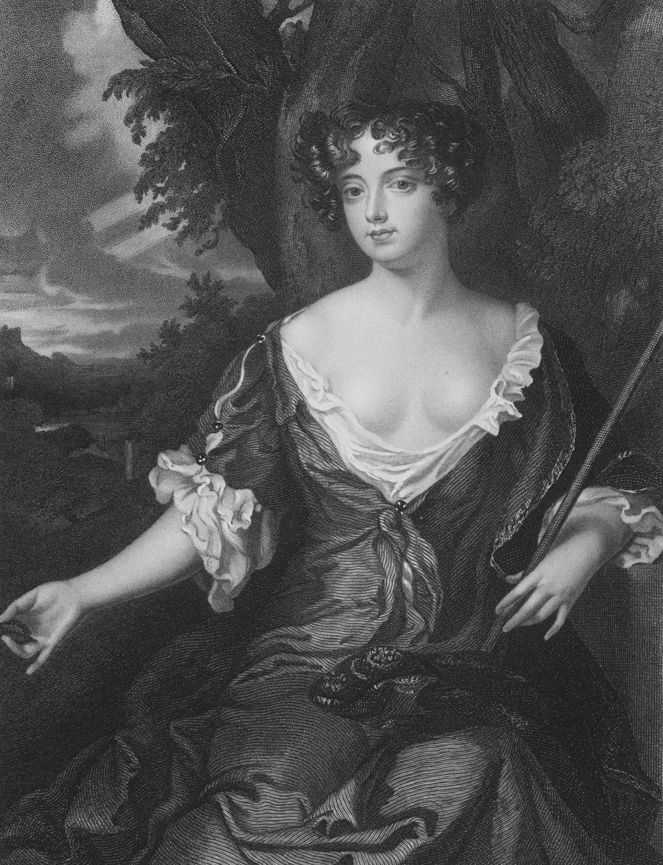 Louise de Querouaille, duquesa de Portsmouth de Peter Lely