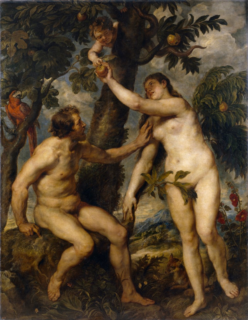 Adão e Eva de Peter Paul Rubens