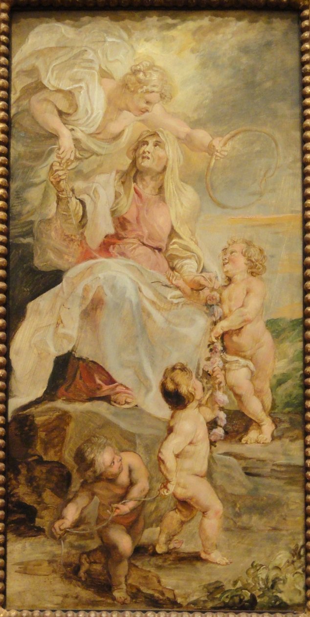 Alegoria da Eternidade de Peter Paul Rubens
