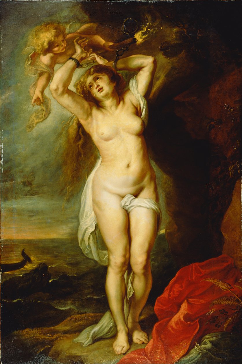 Andrômeda, c.1640 de Peter Paul Rubens