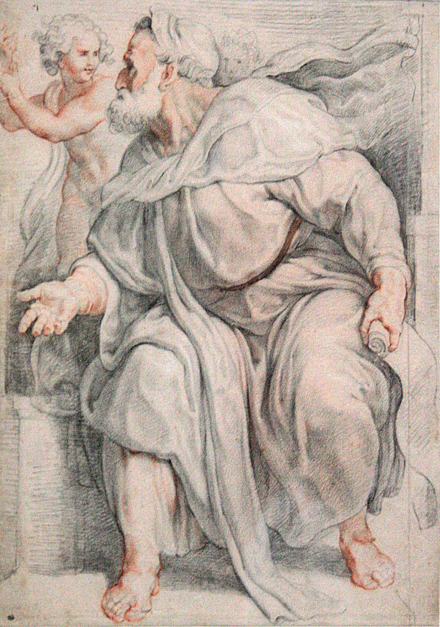 O profeta Ezequiel de Peter Paul Rubens