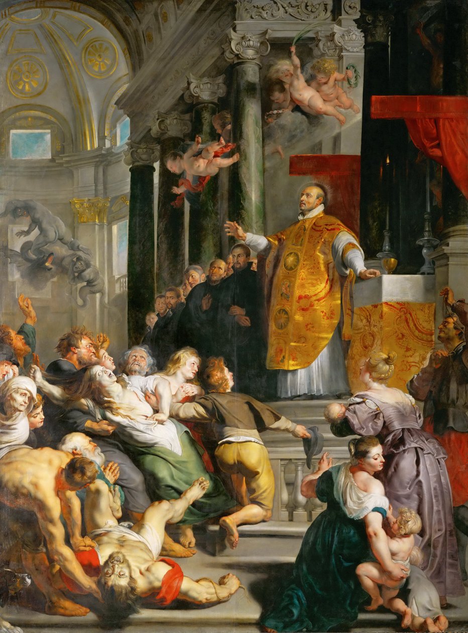 Milagre de Santo Inácio de Peter Paul Rubens