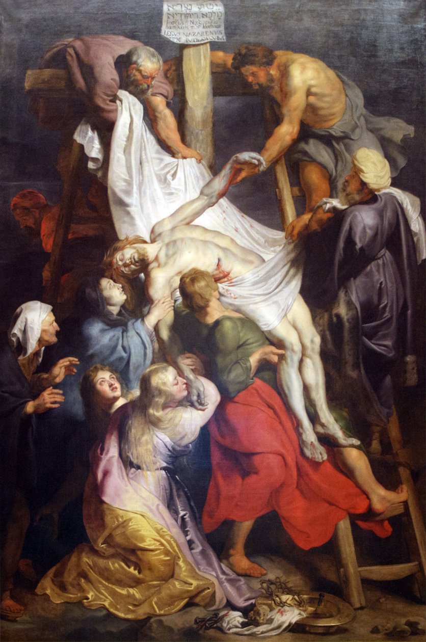 A descida da cruz de Peter Paul Rubens