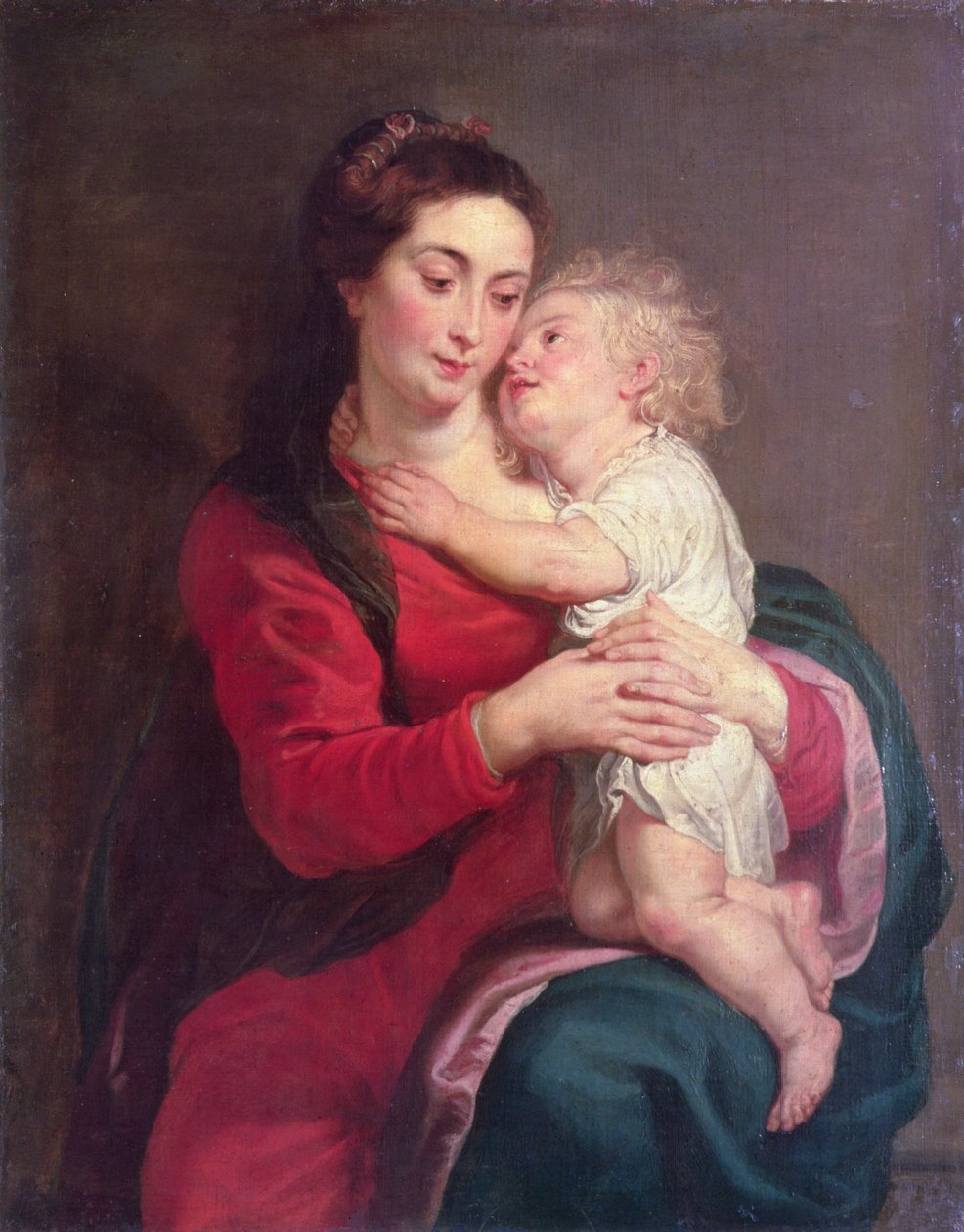 Virgem com criança de Peter Paul Rubens