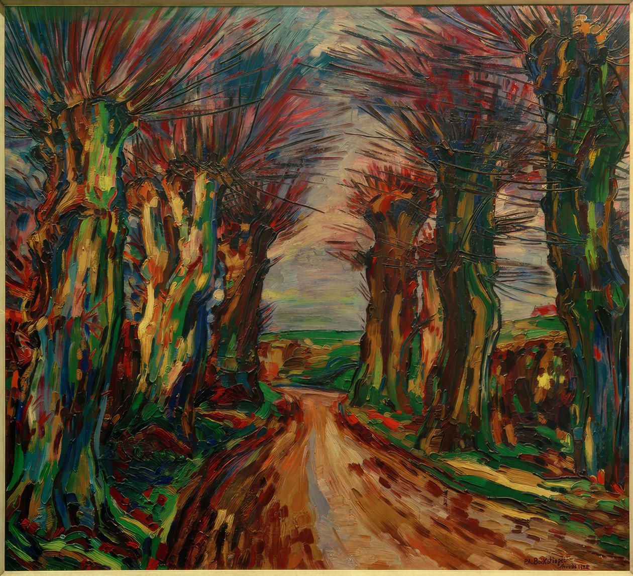 Weidenallee de Peter August Böckstiegel